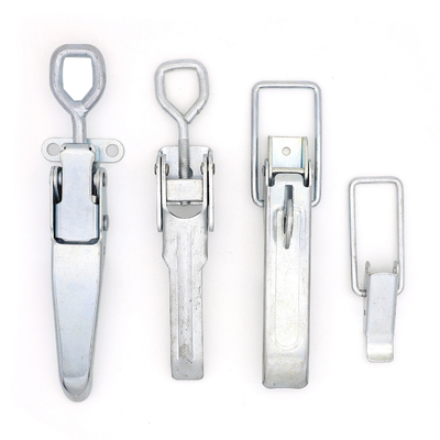 Verrou nickelé galvanisé d'aspiration de loquet de fer avec le cadenas pour les véhicules lourds