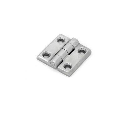 charnières SS304 résistantes de haute résistance de 40*40mm 180 degrés pour la marine de bateau