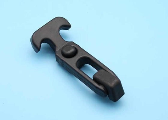 Résistance à la corrosion antirouille légère en caoutchouc polie de verrou noir de poignée en T
