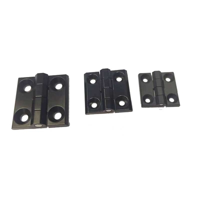 Charnières résistantes noires en alliage de zinc 40*40mm pour le Cabinet de moulage