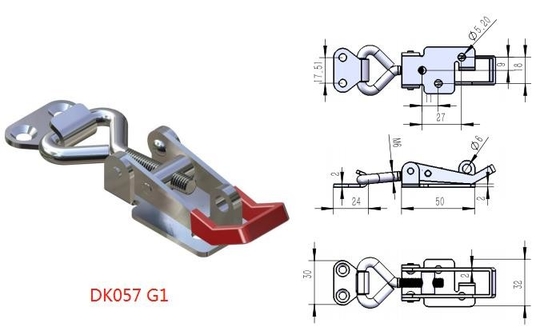 DK057-G1 Loquet À Bascule RéGlable RéSistante En Acier Inoxydable