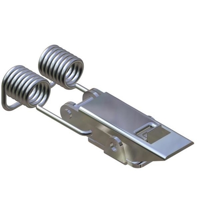 Boucle à bascule à ressort de sécurité du verrou dégrossie par double à verrouillage automatique solides solubles