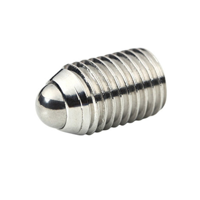 Plongeur escamotable de ressort de nez de la boule M4 avec l'acier inoxydable de boule