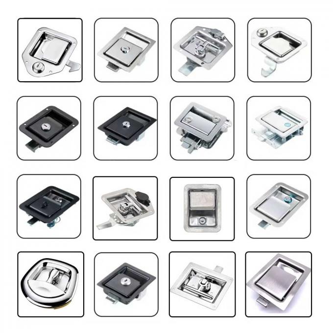 verrou de boîte à outils, verrou de palette, verrou de serrure de palette, verrou affleurant de bâti